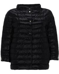Herno - Cropped Padded Down Jacket - Lyst