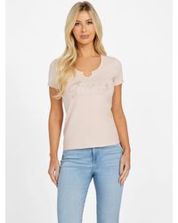 Guess - Eco Kiara Logo Tee - Lyst