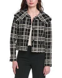 Rebecca Taylor - Camila Plaid Wool-Blend Jacket - Lyst