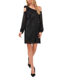 Cece - Sequined One Shoulder Cocktail And Party Dress - Lyst