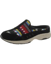 Easy Spirit - Traveltime 628 Suede Embroidered Slip-on Sneakers - Lyst