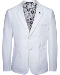 Tom Baine - Slim Fit Waffle Performance Stretch Solid Sport Coat - Lyst