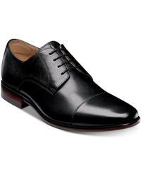 Florsheim - Angelo Leather Lace-up Cap Toe Oxfords - Lyst