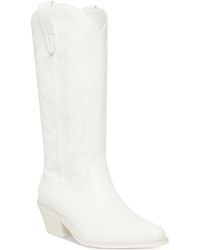 Madden Girl - Redford Faux Leather Knee-high Cowboy - Lyst