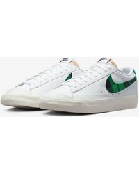 Nike - Blazer Low '77 Premium Dv0801-100 Sneaker Leather Casual Shoes - Lyst