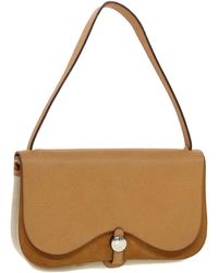 Hermès - Hermes Colorado Pm Shoulder Bag Canvas Leather Auth 42860a - Lyst