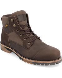Territory - Brute Water Resistant Cap Toe Lace-Up Boot - Lyst