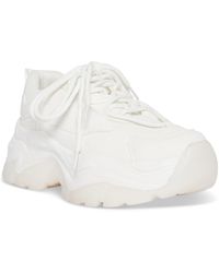 Madden Girl - Venomm Faux Leather Chunky Casual And Fashion Sneakers - Lyst