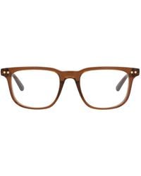 Montblanc - Square-Frame Recycled Acetate Optical Frames - Lyst