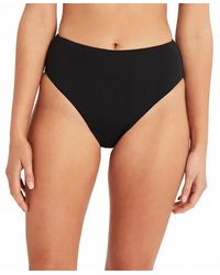 Sea Level - Eco Essentials Retro High Waist Bikini Pant - Lyst