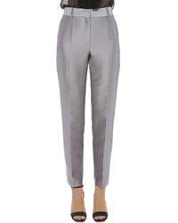 Alberta Ferretti - Silk Blend Suit Separate Trouser Pants - Lyst