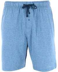 Hanes - Tag Free Knit Pajama Lounge Short With Side Pockets - Lyst