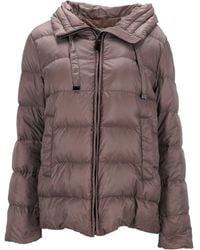 Max Mara - The Cube Quilted With Hood Down Jacket - Lyst