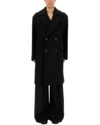 Dries Van Noten - Coat Racos Wool Polyamide Trench & Raincoats - Lyst