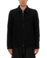 Rick Owens - Front Zip Closure Shirt Jacket - Lyst