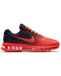Nike - Air Max 2017 849559-600 Bright Crimson Road Running Shoes Clk517 - Lyst