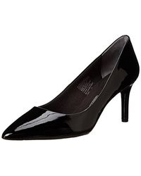 Rockport - Total Motion Patent Leather Pointed Toe Pumps - Lyst