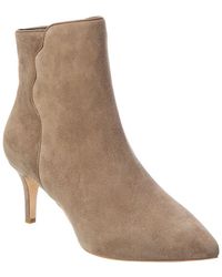 Sarah Flint - Suede Bootie - Lyst