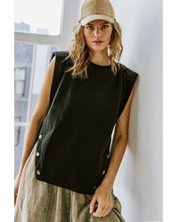 TRUEDAMES - Never Be The Same Knit Top - Lyst