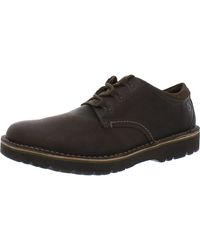 Clarks - Eastford Low Leather Lace-up Oxfords - Lyst
