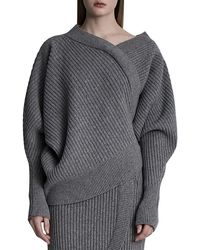 LVIR - Merino Wool Cashmere Pullover Sweater - Lyst