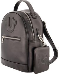 True Religion - Horseshoe Motif Backpack And Coin Bag - Lyst