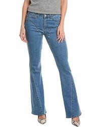 L'Agence - Deanna Low-Rise Seamed Flare Jean - Lyst