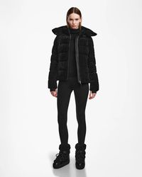 Rudsak - Mirry Ff Velvet Corduroy Down Puffer - Lyst