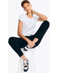 Nautica - Sustainably Crafted Rhinestone Logo Graphic T-Shirt - Lyst