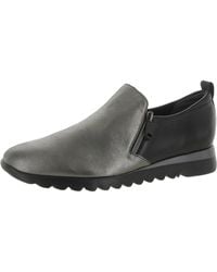 Munro - Kit Leather Loafers - Lyst