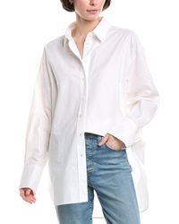 FRAME - The Exaggerated Oversized Shirt - Lyst