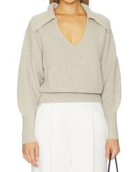 Nation Ltd - Ashton Collared Pullover Sweater - Lyst