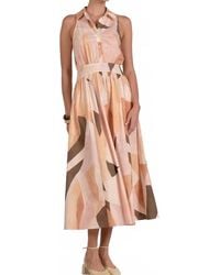 Elan - Collared Maxi Dress - Lyst