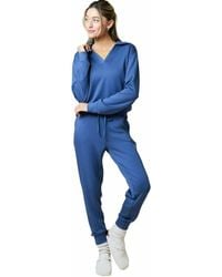 Softies - Dreamtech Johnny Collar Lounge Set - Lyst
