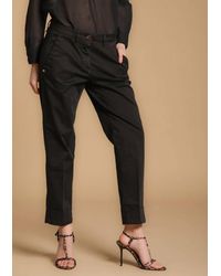 Mason's - New York Cropped Chino Pants - Lyst