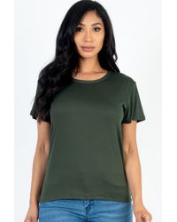 TRUEDAMES - Fashnzfab Basic Short Sleeve T-Shirt - Lyst