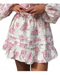 SOFIA The Label - Becca Mini Skirt - Lyst