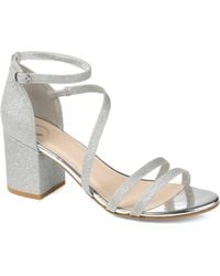 Journee Collection - Collection Bella Sandals - Lyst