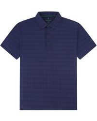 Tom Baine - Performance Stretch Plaid Short Sleeve Polo - Lyst