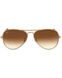 Ray-Ban - Ray Ban Aviator Gradient Light Sunglasses Rb3025 001/51 58 - Lyst