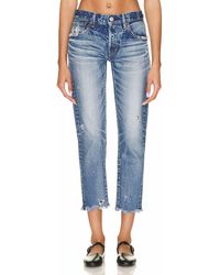 Moussy - Ridgeway Tapered Jeans - Lyst