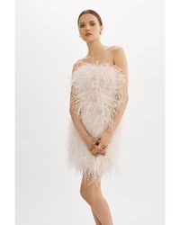 Lamarque - Triana Feather Dress - Lyst