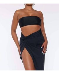 Circular Path - Classic Strapless Bandeau Bikini Top - Lyst