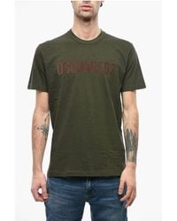 DSquared² - ² Logoed Cool-Fitting T-Shirt With Distressed Detailing - Lyst