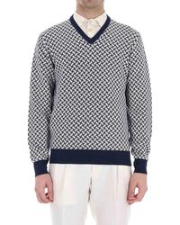 Drumohr - Classic Light Natural Sweater For - Lyst