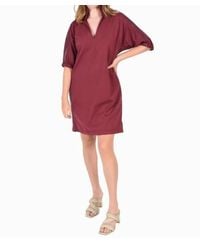 Emily Mccarthy - Ponte Knit Poppy Dress - Lyst