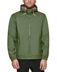 Club Room - Rubberized Rain Hoodie/Windbreaker Jacket - Lyst