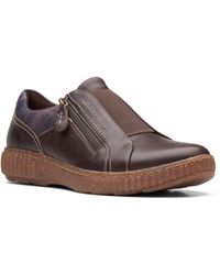 Clarks - Caroline Cove Leather Lifestyle Casual And Fashion Sneakers - Lyst