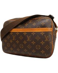Louis Vuitton - Reporter Pm Canvas Shoulder Bag (pre-owned) - Lyst
