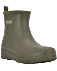 Calvin Klein - Illea Boots Dark Round Toe Ankle Bootie Lion384 - Lyst